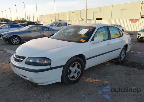 2004 Chevrolet Impala из США, поврежденный, VIN 2G1WF52E249205337